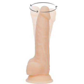 Фаллоимитатор с ротацией Naked ADDICTION James 8″ Rotating & Vibrating Dong (мятая упаковка!!!)