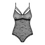 Мереживне боді з доступом 818-TED-1 teddy XS/S, чорне