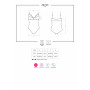 Мереживне боді з доступом 818-TED-1 teddy XS/S, чорне
