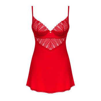 Пеньюар Obsessive Ingridia chemise & thong XL/2XL