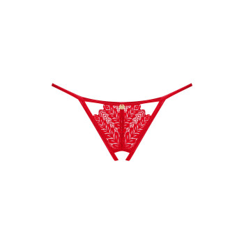 Трусики Obsessive Ingridia crotchless thong XL/2XL