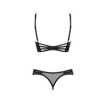 Комплект Obsessive Roxelia 2-pcs crotchless set M/L