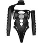 Боди Leg Avenue Seamless thong back bodysuit Black One Size