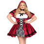 Костюм червоної шапочки Leg Avenue Gothic Red Riding Hood 3X-4X