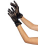 Рукавички Leg Avenue Floral lace wristlength gloves Black