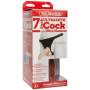 Трусики зі страпоном Doc Johnson Vac-U-Lock 7 Inch ULTRASKYN Ultra Harness, діаметр 4,3 см