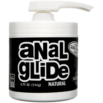 Анальная смазка на масляной основе Doc Johnson Anal Glide Natural (134 г) длительное скольжение