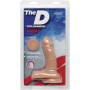 Фаллоимитатор Doc Johnson The D - Super D - 6 Inch With Balls - ULTRASKYN - White, диаметр 3,8см
