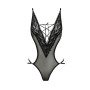 Боді монокіні з декольте ERZA BODY black XXL/XXXL - Passion