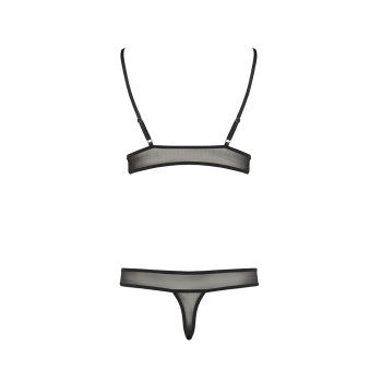 Комплект белья ERZA SET black S/M - Passion: лиф и трусики