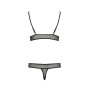 Комплект белья ERZA SET black S/M - Passion: лиф и трусики