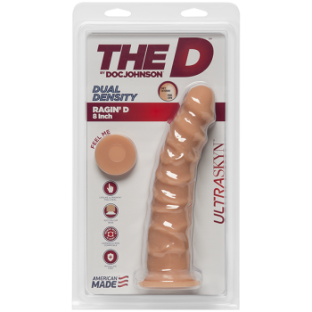 Фалоімітатор Doc Johnson The D - Ragin D - 8 Inch Without Balls - ULTRASKYN, діаметр 5,1 см