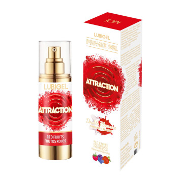 Рідкий вібратор MAI Lubigel Red Fruits (30 мл), густий гель, дуже смачний, діє до 30 хвилин