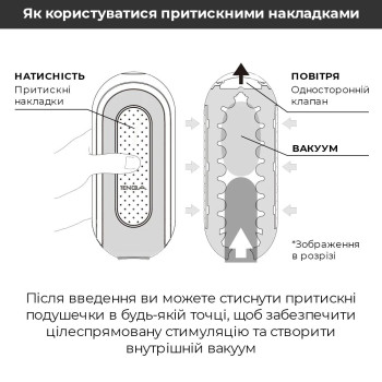 Вибромастурбатор Tenga Flip Zero Electronic Vibration White, изменяемая интенсивность, раскладной