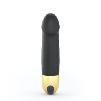 Вібратор Dorcel Real Vibration S Gold 2.0, діаметр 3,7см, перезаряджається, для точки G