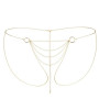 Цепочка-трусики Bijoux Indiscrets Magnifique Bikini Chain – Gold, украшение для тела