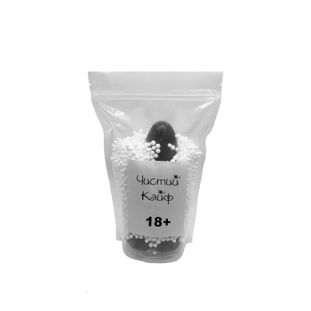 Крафтовое мыло-член с присоской Чистый Кайф Black size L, натуральное
