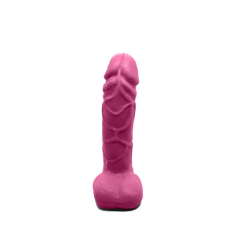 Крафтовое мыло-член с присоской Чистый Кайф Pink size M, натуральное