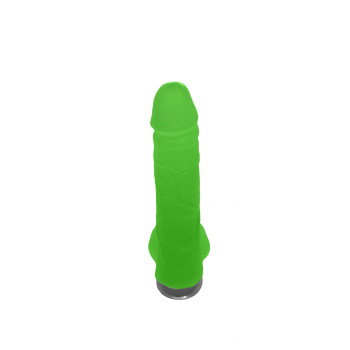 Крафтовое мыло-член с присоской Чистый Кайф Green size M, натуральное