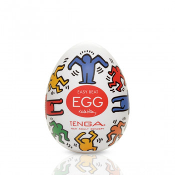 Мастурбатор-яйце Tenga Keith Haring Egg Dance