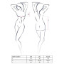 Корсет с открытой грудью NORTH CORSET black XXL/XXXL - Passion Exclusive, пажи, трусики, шнуровка