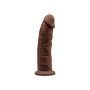 Фаллоимитатор SilexD Robby Brown (MODEL 2 size 6in), двухслойный, силикон+Silexpan, диаметр 3,5 см