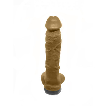 Крафтовое мыло-член с присоской Чистый Кайф Brown size XL, натуральное