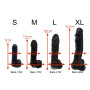 Крафтовое мыло-член с присоской Чистый Кайф Violet size XL, натуральное