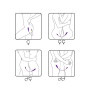 Вибратор двусторонний Adrien Lastic AD-2 с пультом LRS