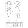 Боді CHARMING BODY black S/M - Passion