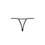 Трусики мереживні з доступом VIOLANTE THONG black L/XL - Passion Exclusive