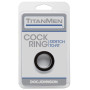Эрекционное кольцо Doc Johnson Titanmen Tools - Cock Ring - Black