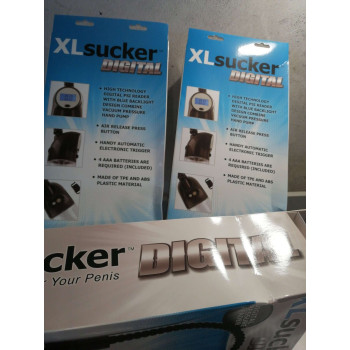 Вакуумная помпа XLsucker Digital с электронным манометром (мятая упаковка!!!)