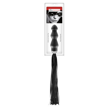 Флогер з ручкою - анальним плагом Fetish Tentation Whip with Plug Handle