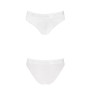 Трусики с широкой резинкой и кружевом Passion PS001 PANTIES white, size XL
