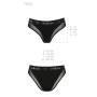 Трусики с прозрачной вставкой Passion PS002 PANTIES black, size L