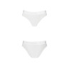 Трусики з прозорою вставкою Passion PS002 PANTIES white, size S