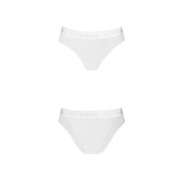 Трусики с прозрачной вставкой Passion PS002 PANTIES white, size XL