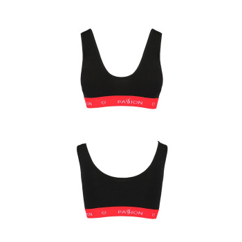 Спортивний топ на широких бретелях Passion PS003 TOP black, size L