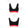 Спортивний топ на широких бретелях Passion PS003 TOP black, size M