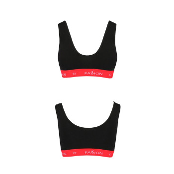 Спортивний топ на широких бретелях Passion PS003 TOP black, size XL