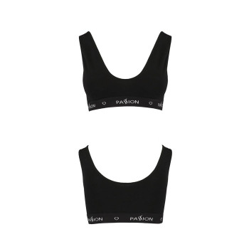 Спортивний топ з широкою гумкою Passion PS004 TOP black, size M
