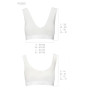 Спортивный топ из эластичного хлопка Passion PS005 TOP white, size S