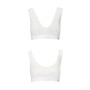 Спортивний топ з еластичної бавовни Passion PS005 TOP white, size XL