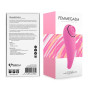 Пульсатор для клітора плюс вібратор FeelzToys - FemmeGasm Tapping & Tickling Vibrator Pink