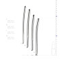 Набор уретральных стимуляторов Sinner Gear Unbendable – Single Ended 4 шт., диаметры 9, 10, 11, 12 м