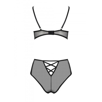 Эротический комплект с рисунком LOVELIA BIKINI black L/XL - Passion