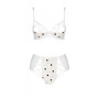 Эротический комплект с рисунком LOVELIA BIKINI white L/XL - Passion