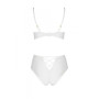 Еротичний комплект з малюнком LOVELIA BIKINI white S/M - Passion