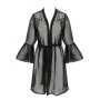 Воздушный пеньюар LOVELIA PEIGNOIR black L/XL - Passion